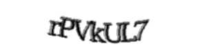 Security check image, please type the characters shown