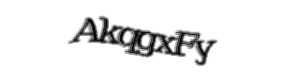 Security check image, please type the characters shown