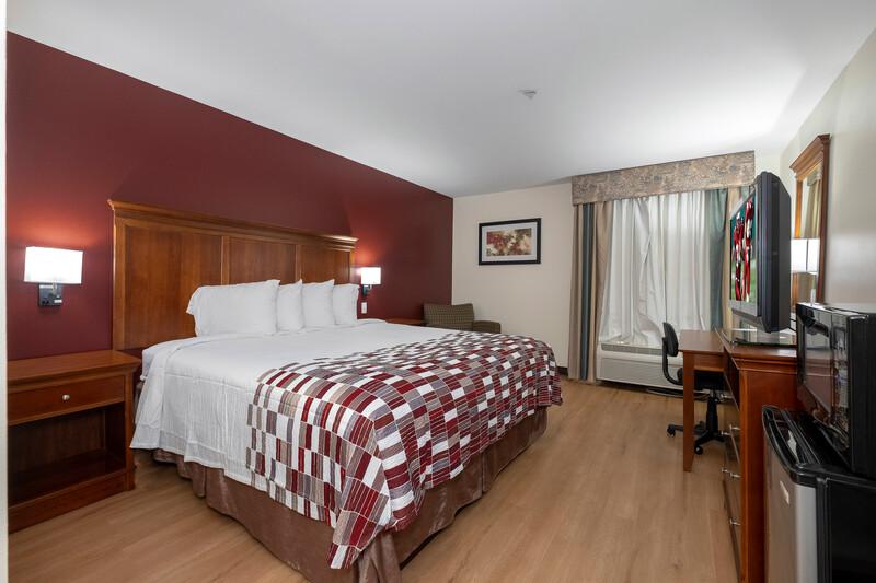 bed in a guest room