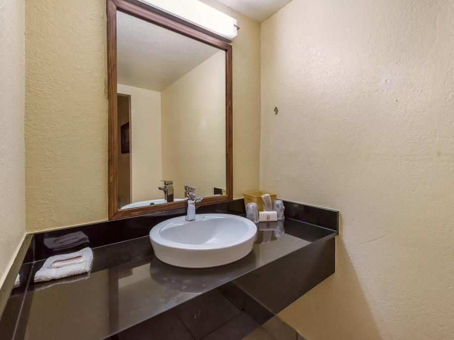 Red Roof Inn Plano Superior King Room Non-Smoking Bathroom Image