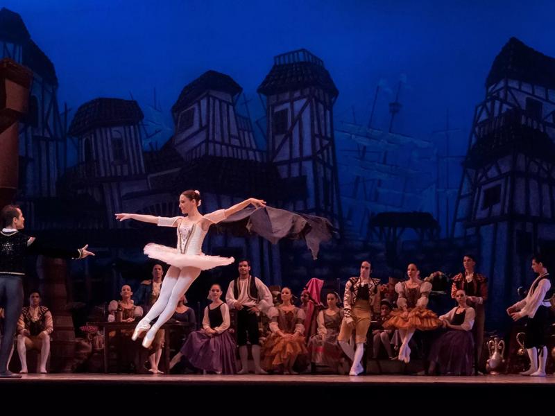 Ballet stage performance