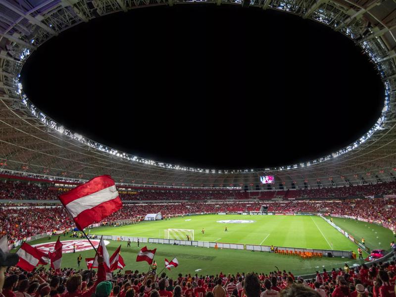 soccer at night