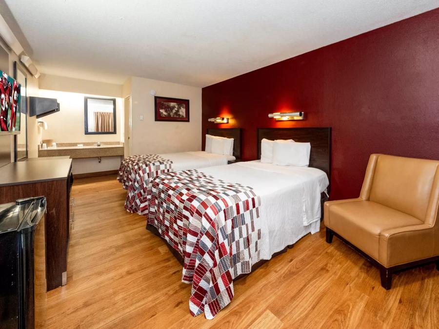 Red Roof Inn Chicago - Lansing Deluxe Double Room