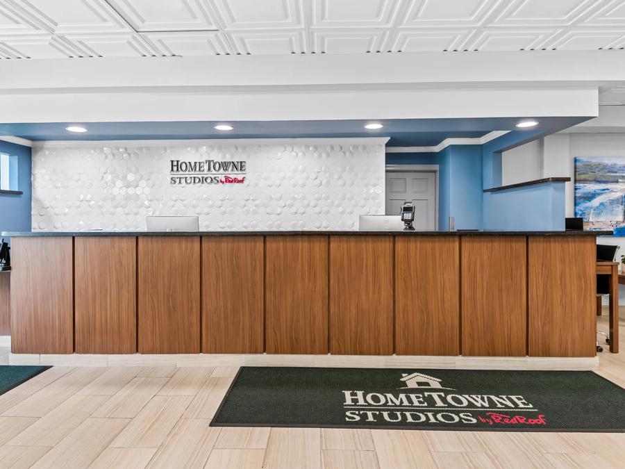 HomeTowne Studios & Conference Center Cortland Front Desk Image