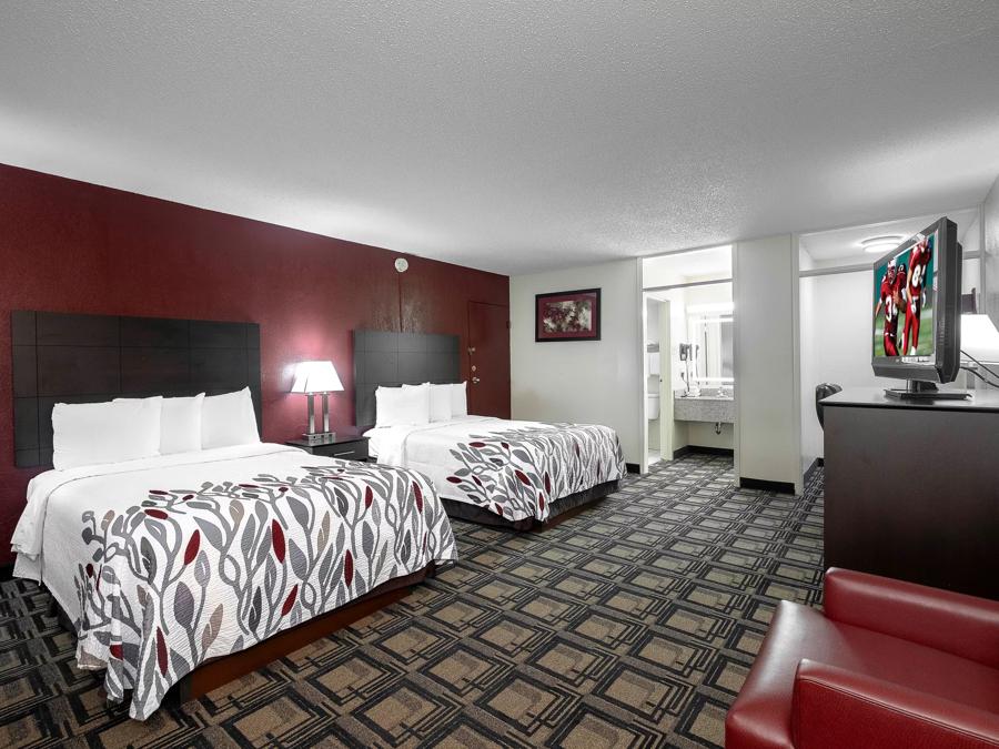 Red Roof Inn Murray Deluxe 2 Full Beds Non-Smoking Image