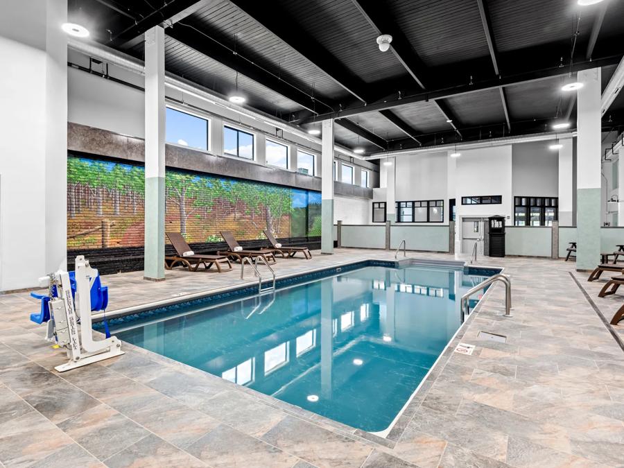 HomeTowne Studios & Conference Center Cortland Indoor Pool Image