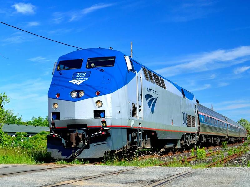 train at train station