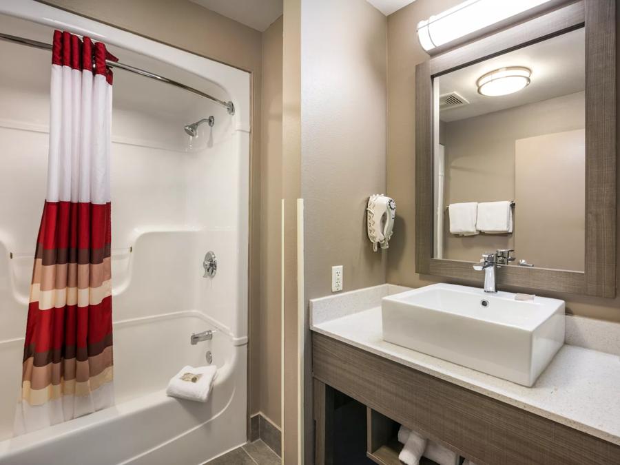 Red Roof PLUS+ Boston - Logan Suite Bathroom Image