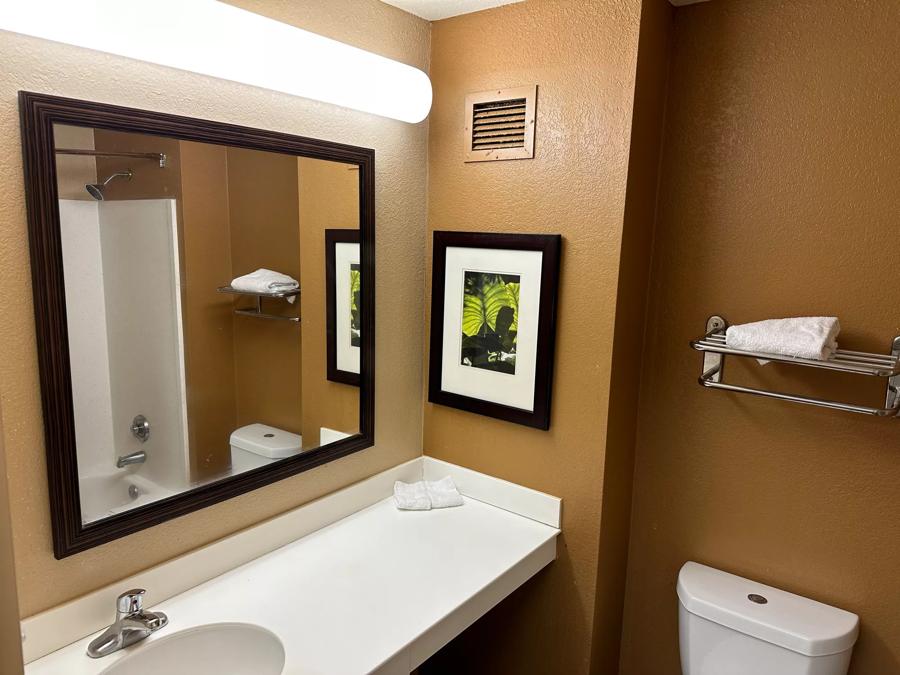 Red Roof Inn Southfield Superior King Non-Smoking Bathroom image