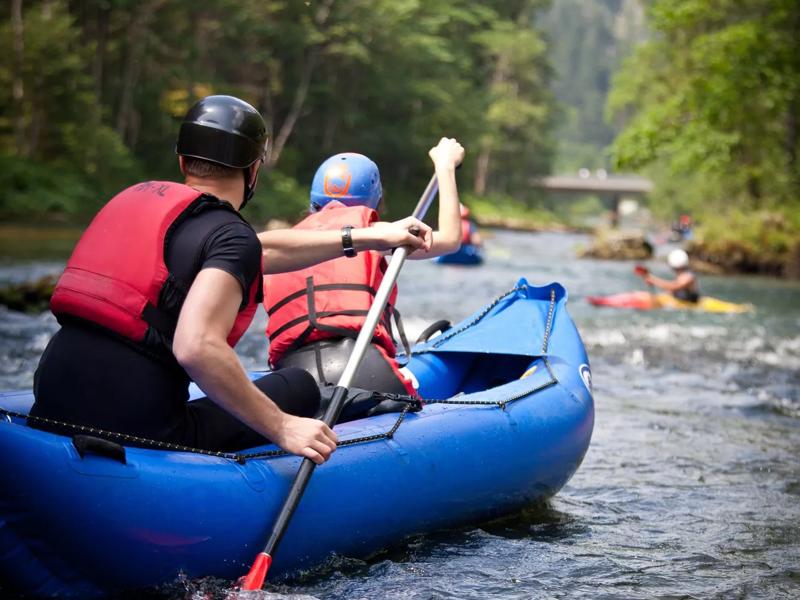 kayaking