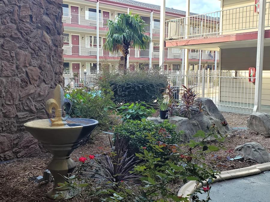 Red Roof Inn Kenner – New Orleans Airport NE Outdoor Courtyard Area Image