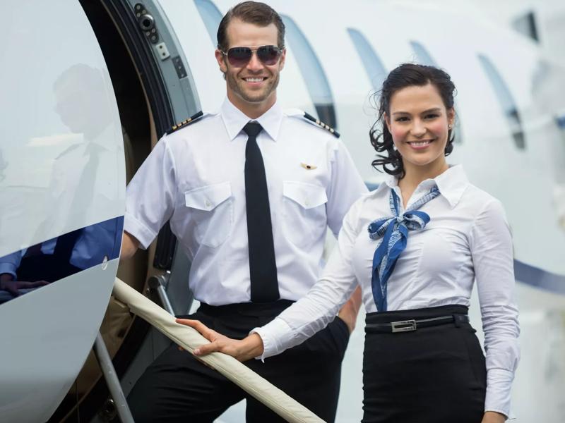 flight attendants