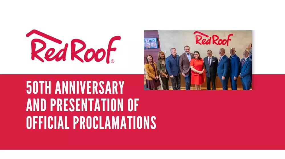 Red Roof 50 years proclamation