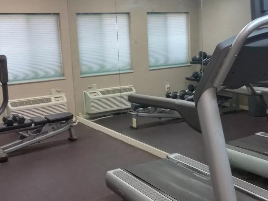 Stay fit using our convenient onsite fitness center.