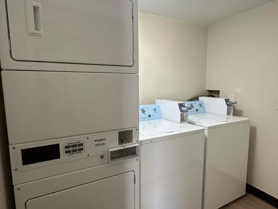 Washers and dryers are available onsite for our guests. 