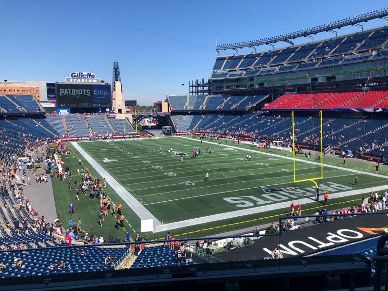 enjoy a patriots game or concert