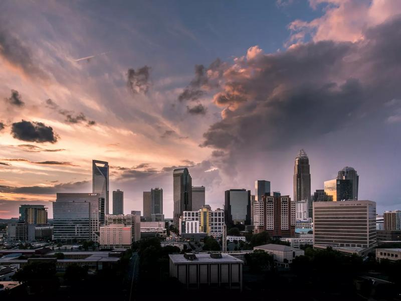 charlotte skyline