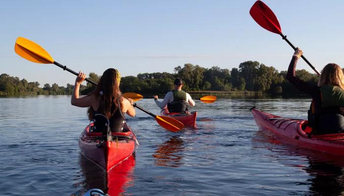 kayaking