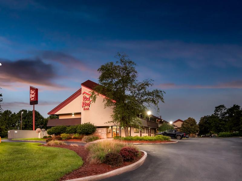exterior at night