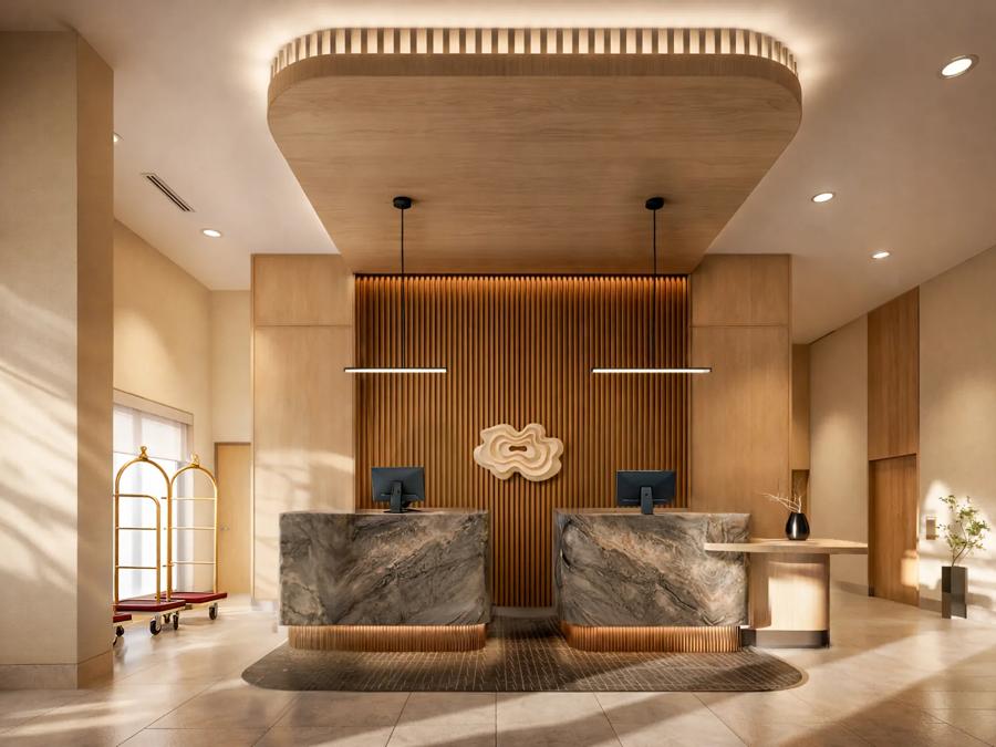 Red Roof PLUS+ Vancouver Airport Front Desk Image