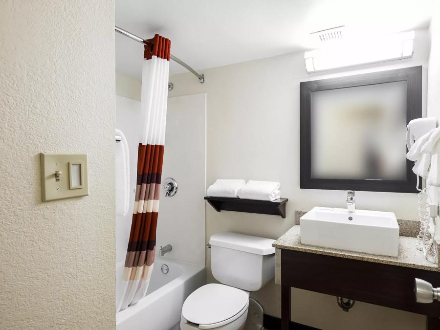 Red Roof PLUS+ San Antonio Downtown - Riverwalk Premium King Smoke Free Bathroom Image