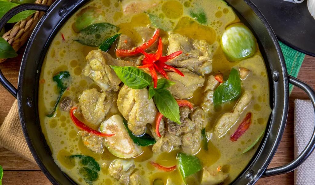 Thai green curry