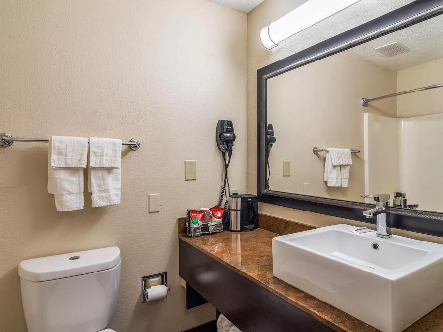 Red Roof PLUS+ & Suites Atlanta Airport South Suite King Smoke Free Bathroom Image