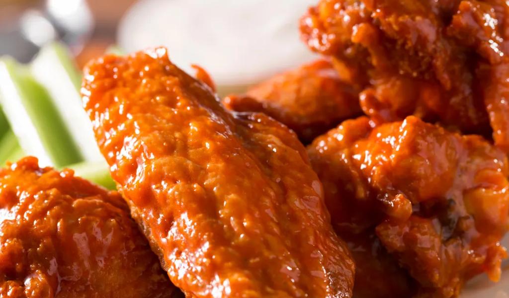 Spicy buffalo wings