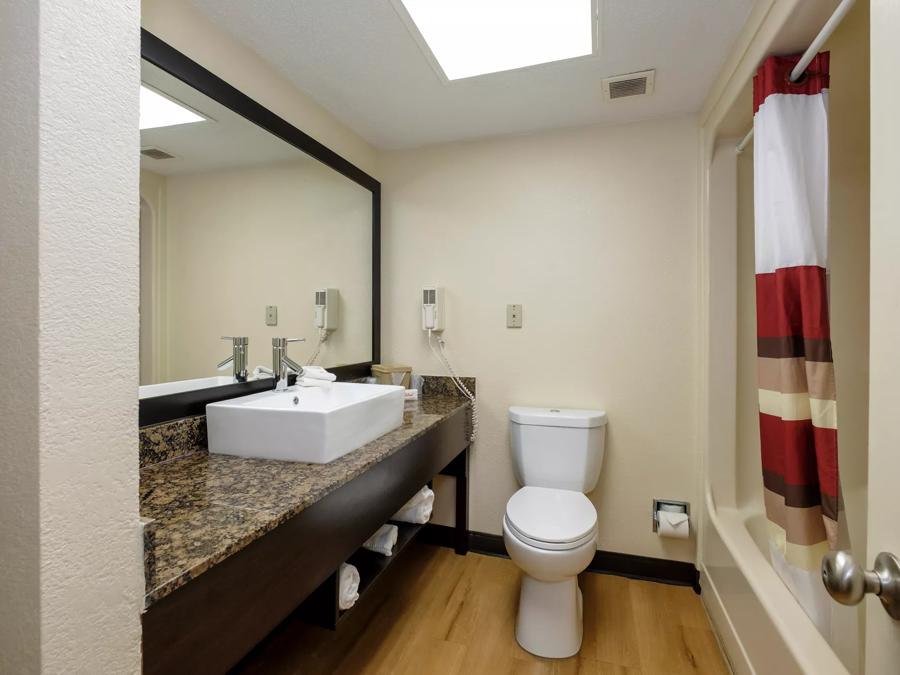 Premium King Room Smoke Free Bathroom Image