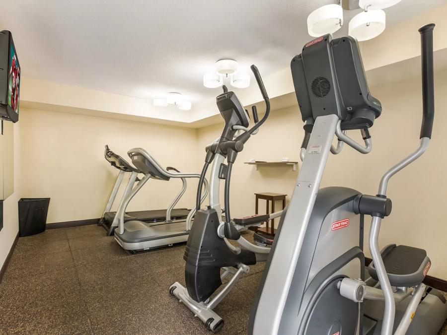 Stay fit using our convenient onsite fitness center.