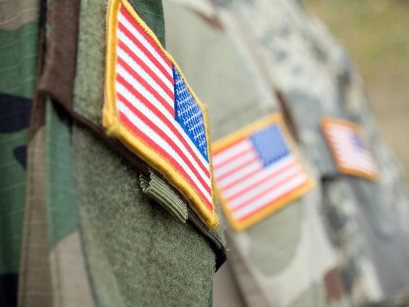 solider in military uniform