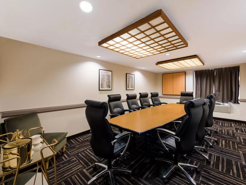 conference room with business