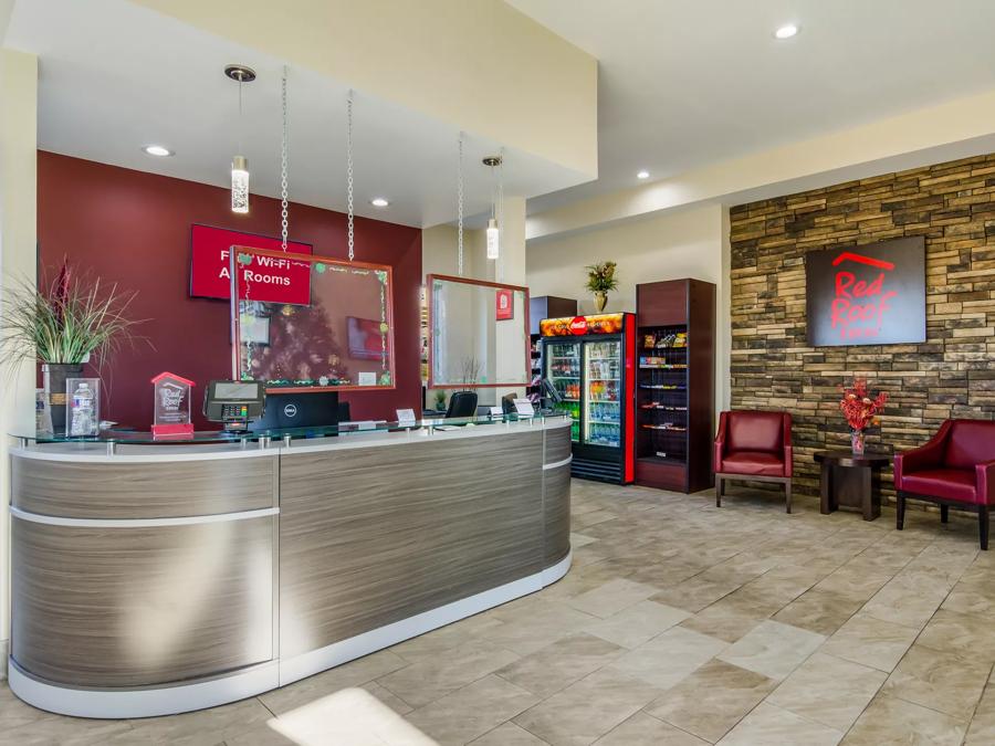 Red Roof Inn Madison Heights, VA Front Desk and Lobby Image