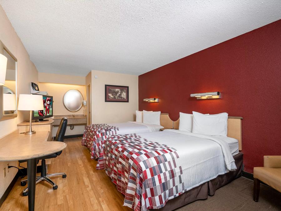 Red Roof Inn Detroit-Rochester Hills/Auburn Hills 2 Full Beds Smoke Free Room
