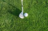 golfball near hole