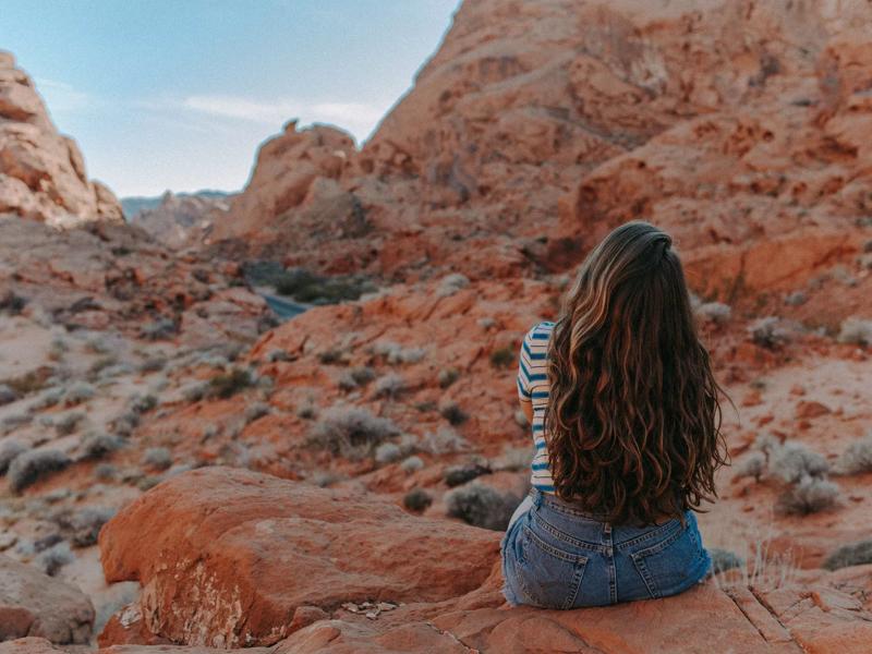 red rocks