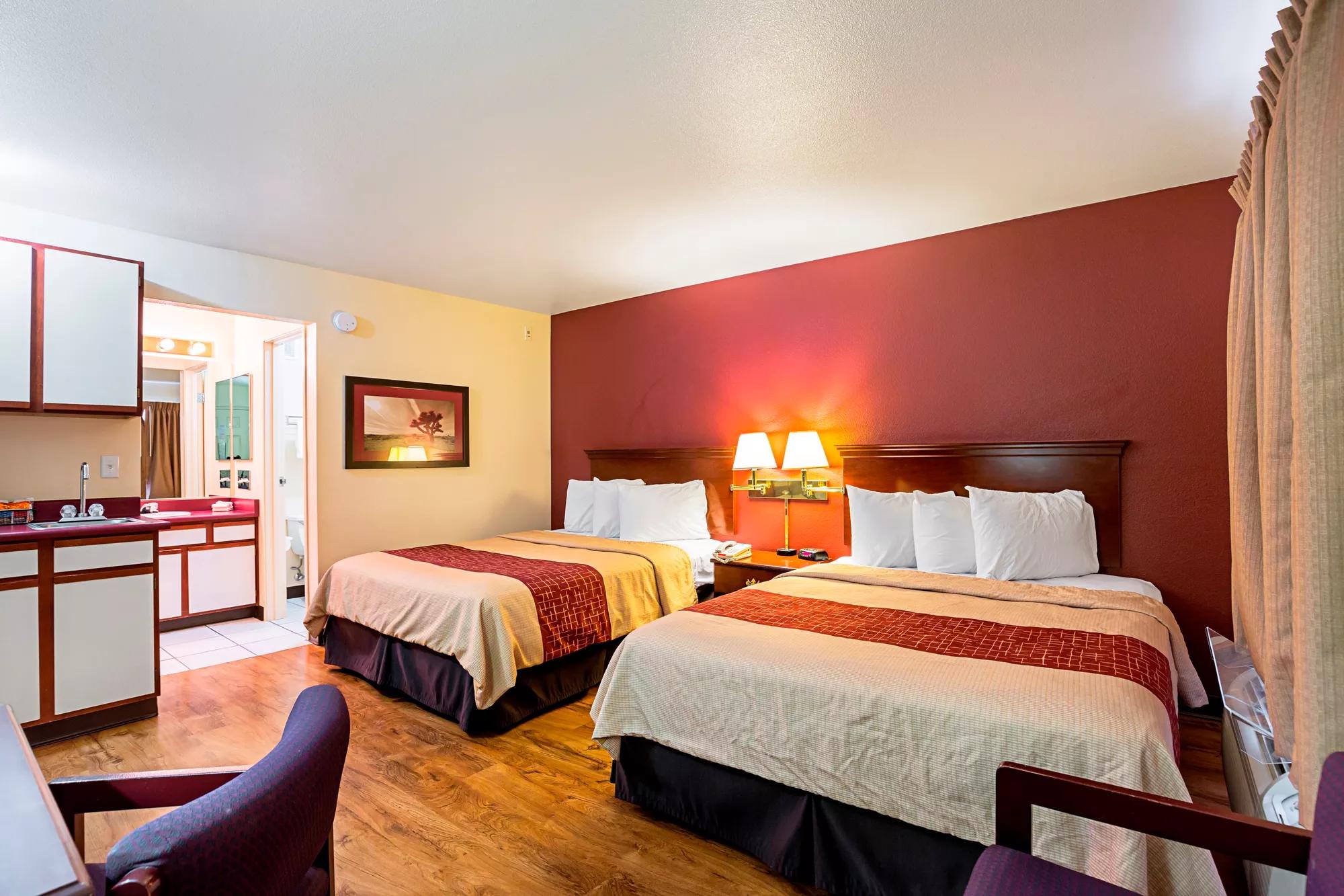Red Roof Inn Las Vegas Double Bed Room Image Details