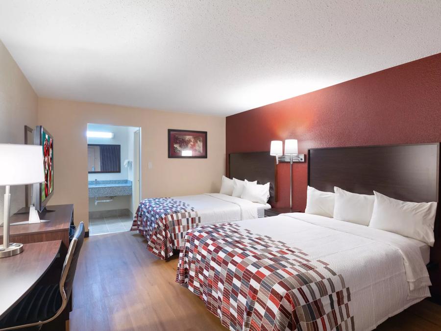 Red Roof Inn Temple Double Bed Room Image