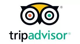 tripadvisor logo with thumbs up approved icon