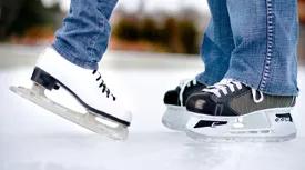 people ice skating