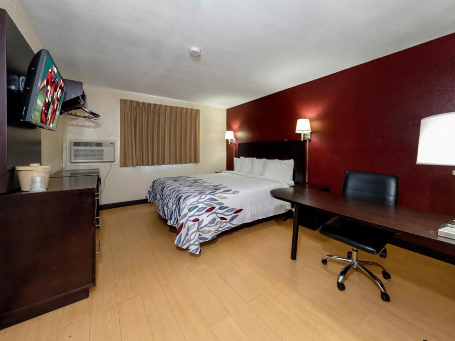 Red Roof Inn Jacksonville - Cruise Port Single Bed Room Image